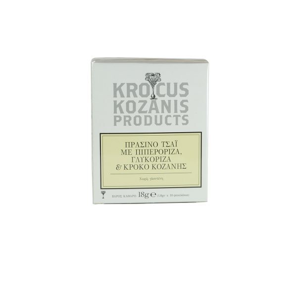 Τσάι με κρόκο & τζίντζερ 10φακ.