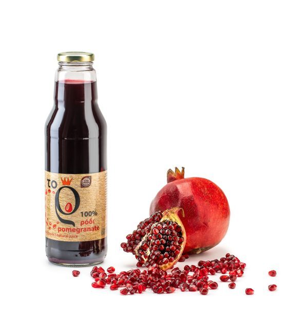 Χυμός 100% ρόδι 750ml. ΒΙΟ (χωρίς γλουτένη)
