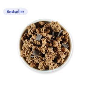 Crunchy oat dark chocolate