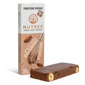 Μπάρα 25% protein Nutree πραλίνα μπράουνι χωρίς ζάχαρη 60γρ. (χωρίς γλουτένη)