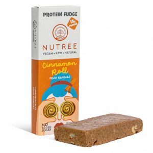 Μπάρα 25% protein Nutree cinnamon roll χωρίς ζάχαρη 60γρ. (χωρίς γλουτένη)