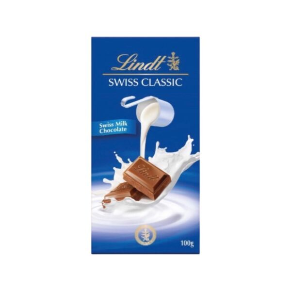Σοκολάτα Lindt γάλακτος 100γρ.